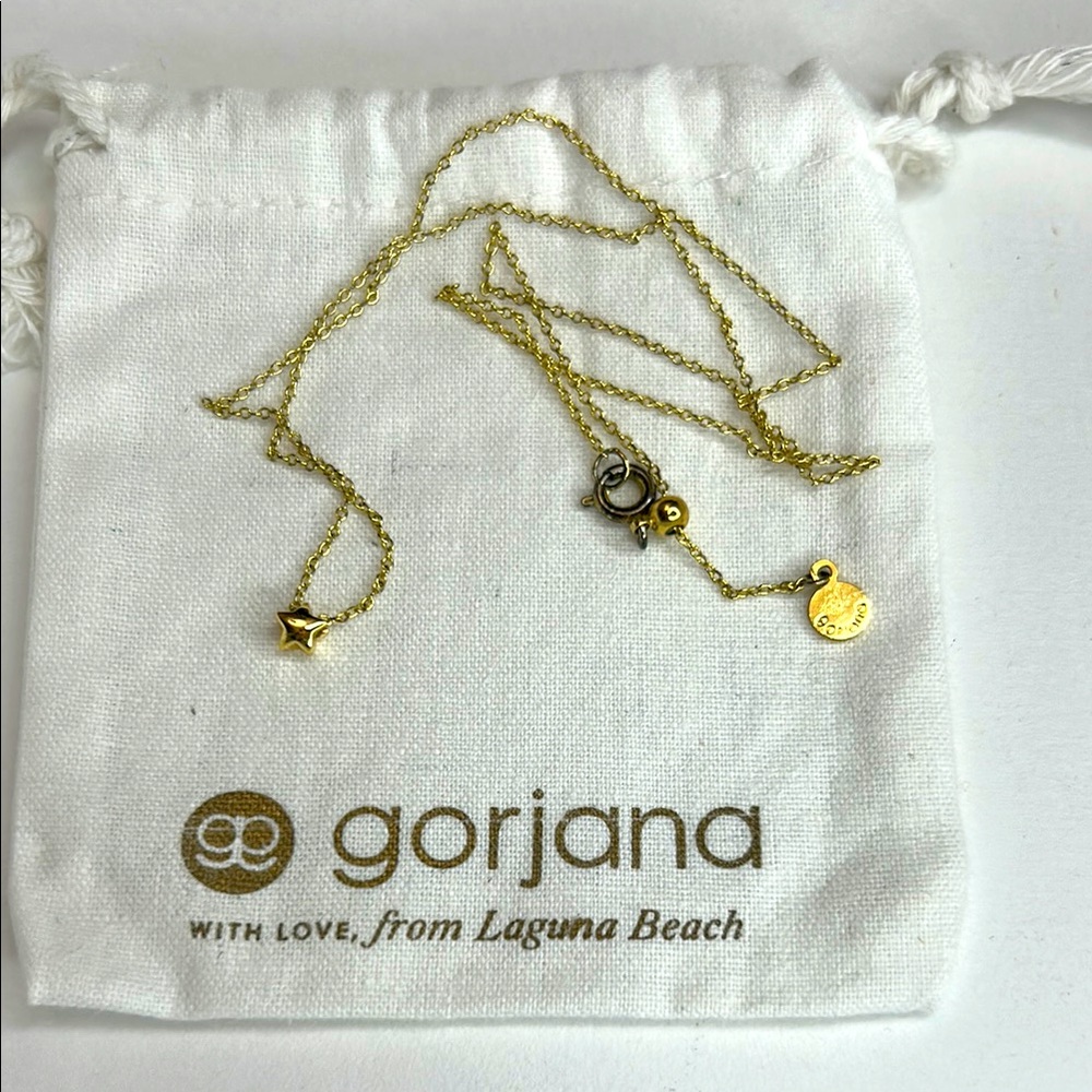 Gorjana Dainty Gold Star Necklace